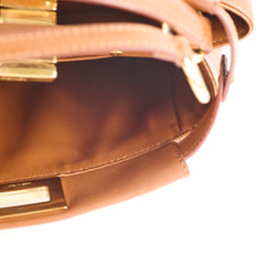 Fendi Mini Peekaboo Caramel Brown