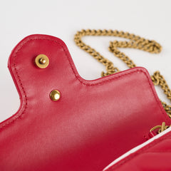 Gucci Marmont Supermini Red