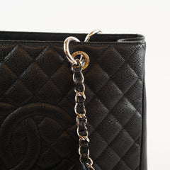 Chanel GST Grand Shopping Tote Caviar Black