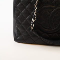 Chanel GST Grand Shopping Tote Caviar Black