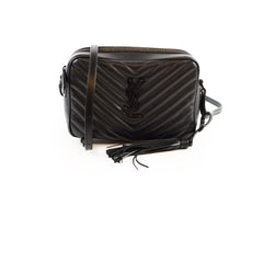 Saint Laurent College Small Navy Bag