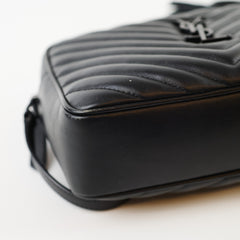 Saint Laurent College Small Navy Bag