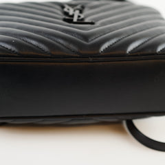 Saint Laurent College Small Navy Bag