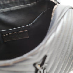 Saint Laurent College Small Navy Bag