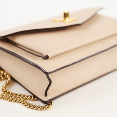Louis Vuitton Mylockme Chain Pochette Greige Beige