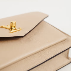Louis Vuitton Mylockme Chain Pochette Greige Beige