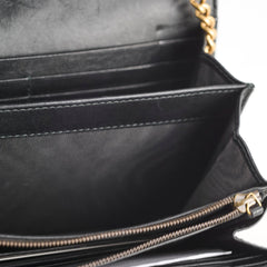 Gucci Marmont Wallet On Chain Black