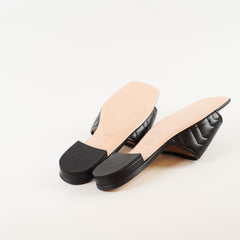 Gucci Marmont Sandals Black Size 40