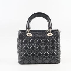 Christian Dior Medium Lady Dior Black