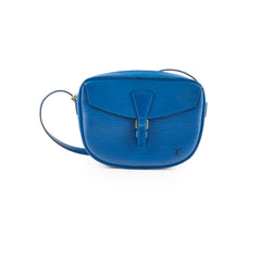 Louis Vuitton Epi June Shoulder Bag Blue