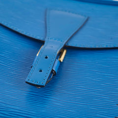 Louis Vuitton Epi June Shoulder Bag Blue