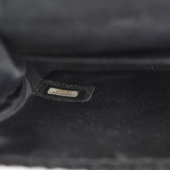 Chanel Medium/large Classic Flap CC Crystal Tweed Black