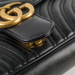 Gucci Marmont Flap Medium Black