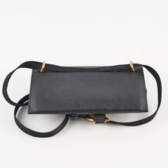 Christian Dior Saddle Belt Bag Black