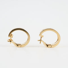 Cartier Love Earrings Classic Model Yellow Gold