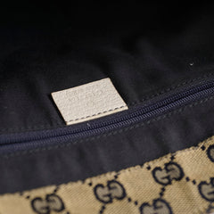 Gucci Small Abbey Tote Bag White Leather