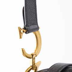 Christian Dior Medium Saddle Black