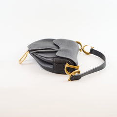 Christian Dior Medium Saddle Black
