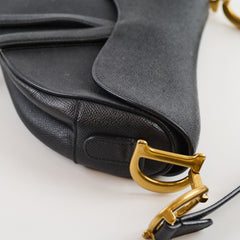 Christian Dior Medium Saddle Black