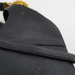Christian Dior Medium Saddle Black