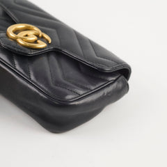Gucci GG Supermini Marmont Black