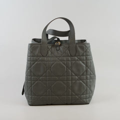 Christian Dior Medium Toujours Vertical Tote Bag Grey