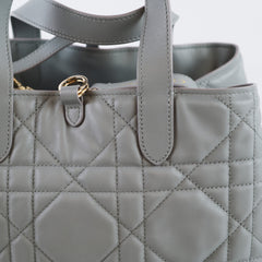 Christian Dior Medium Toujours Vertical Tote Bag Grey