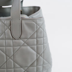 Christian Dior Medium Toujours Vertical Tote Bag Grey