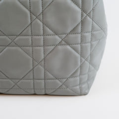 Christian Dior Medium Toujours Vertical Tote Bag Grey