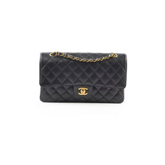 Chanel M/L Classic Flap Caviar Black (Microchipped)