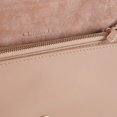 Dior Lady Dior Wallet On Chain WOC Ultra Matte Blush Pink