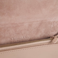 Dior Lady Dior Wallet On Chain WOC Ultra Matte Blush Pink
