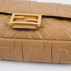 Fendi FF Baguette Medium Tan
