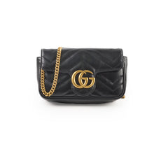 Gucci GG Supermini Marmont Black