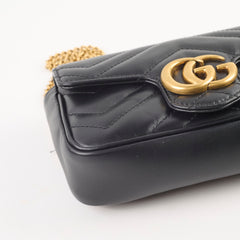 Gucci GG Supermini Marmont Black
