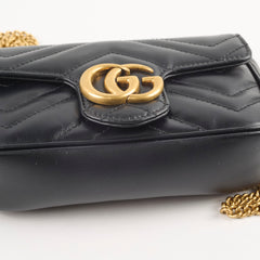 Gucci GG Supermini Marmont Black
