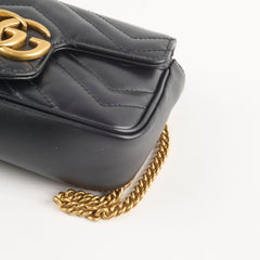 Gucci GG Supermini Marmont Black