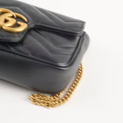 Gucci GG Supermini Marmont Black