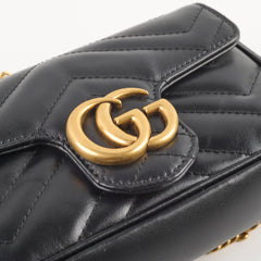 Gucci GG Supermini Marmont Black