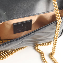 Gucci GG Supermini Marmont Black