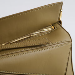 Loewe Small Puzzle Edge Pistachio with Canvas Strap
