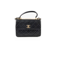Chanel Small Trendy CC Lambskin Black Series 30