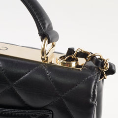 Chanel Small Trendy CC Lambskin Black Series 30
