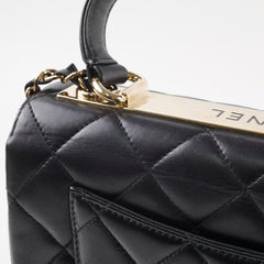 Chanel Small Trendy CC Lambskin Black Series 30