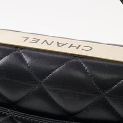 Chanel Small Trendy CC Lambskin Black Series 30