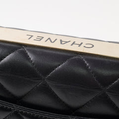 Chanel Small Trendy CC Lambskin Black Series 30