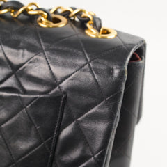 Chanel Vintage Maxi Flap 24K Lambskin Black