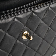 Chanel Small Trendy CC Lambskin Black Series 30