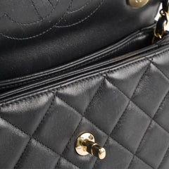 Chanel Small Trendy CC Lambskin Black Series 30
