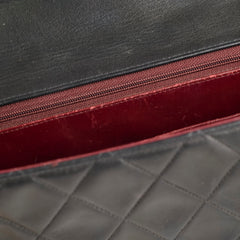 Chanel Vintage Maxi Flap 24K Lambskin Black